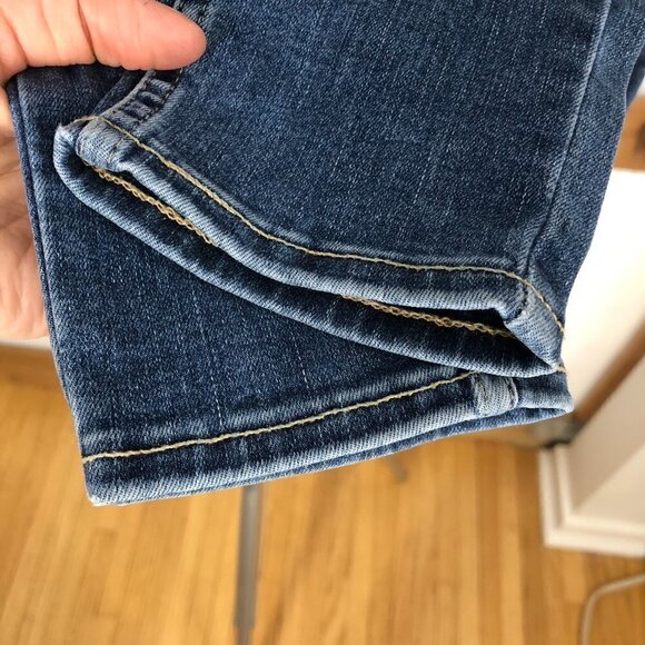 Levi's Premium Big E 710 Super Skinny Reproduction Medium Wash Denim Jeans Sz 28 - Picture 4 of 9